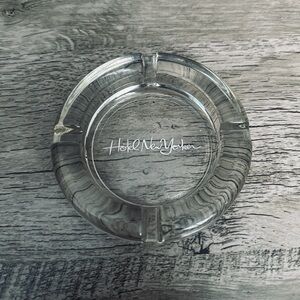 Clear Glass Ashtray